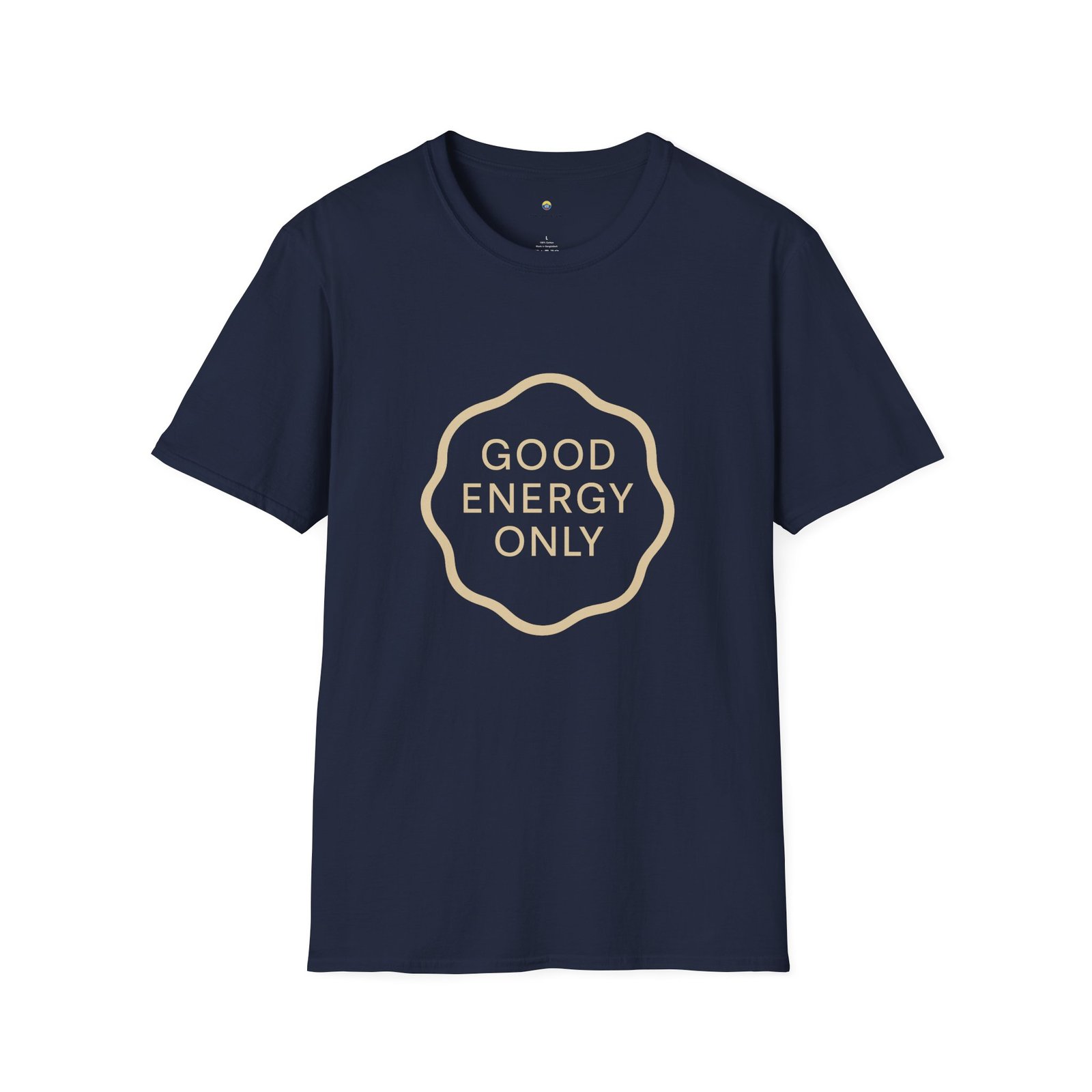 T-shirt Unisexe – “Good Energy Only” Design Minimaliste et Message Positif – Image 16