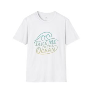T-shirt Unisexe Take Me to the Ocean – Vagues Surf et Ambiance Bord de Mer
