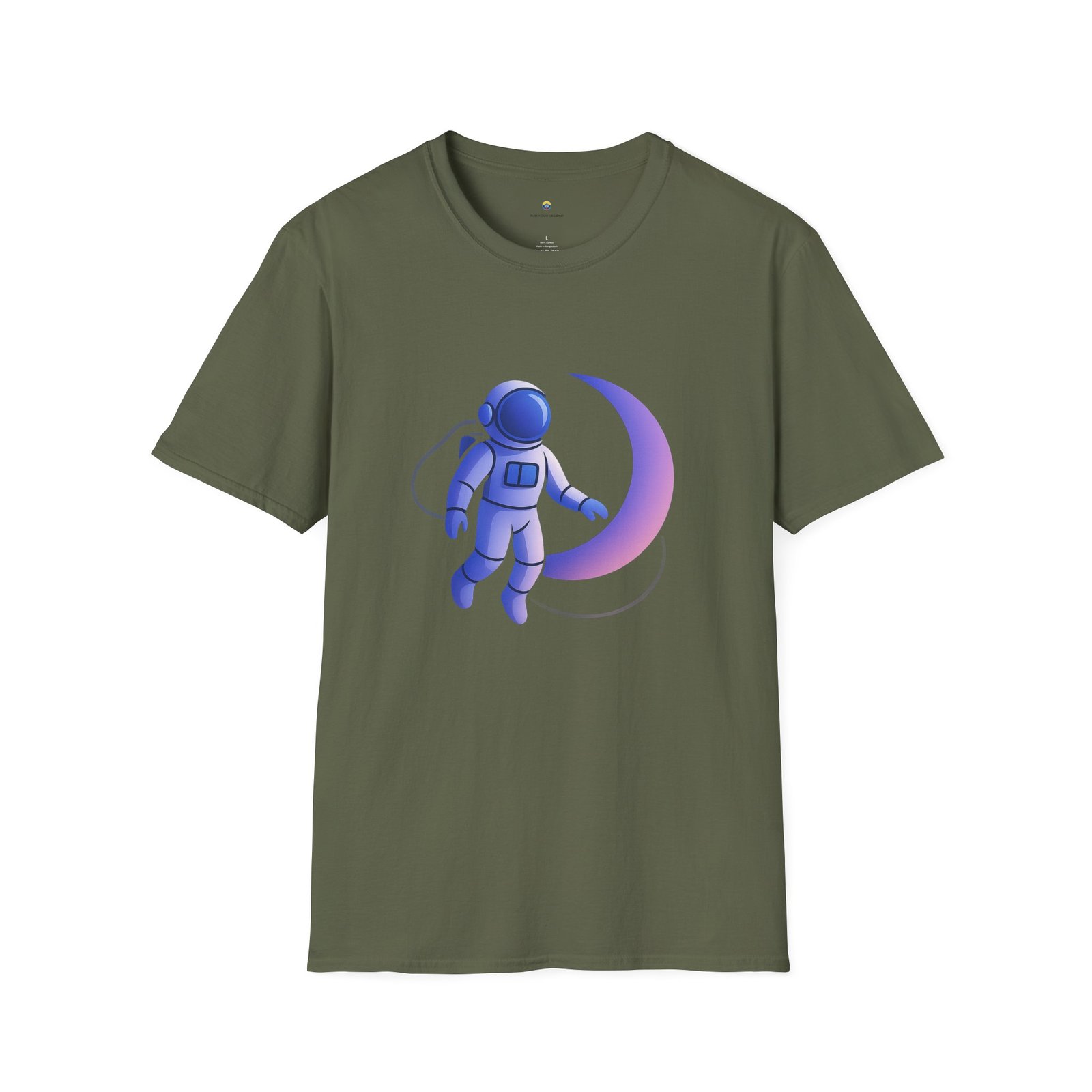 T-shirt Unisexe – Design Astronaute Cosmique Illustration Spatiale et Style Futuriste – Image 7