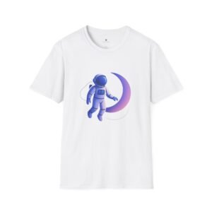 T-shirt Unisexe – Design Astronaute Cosmique Illustration Spatiale et Style Futuriste