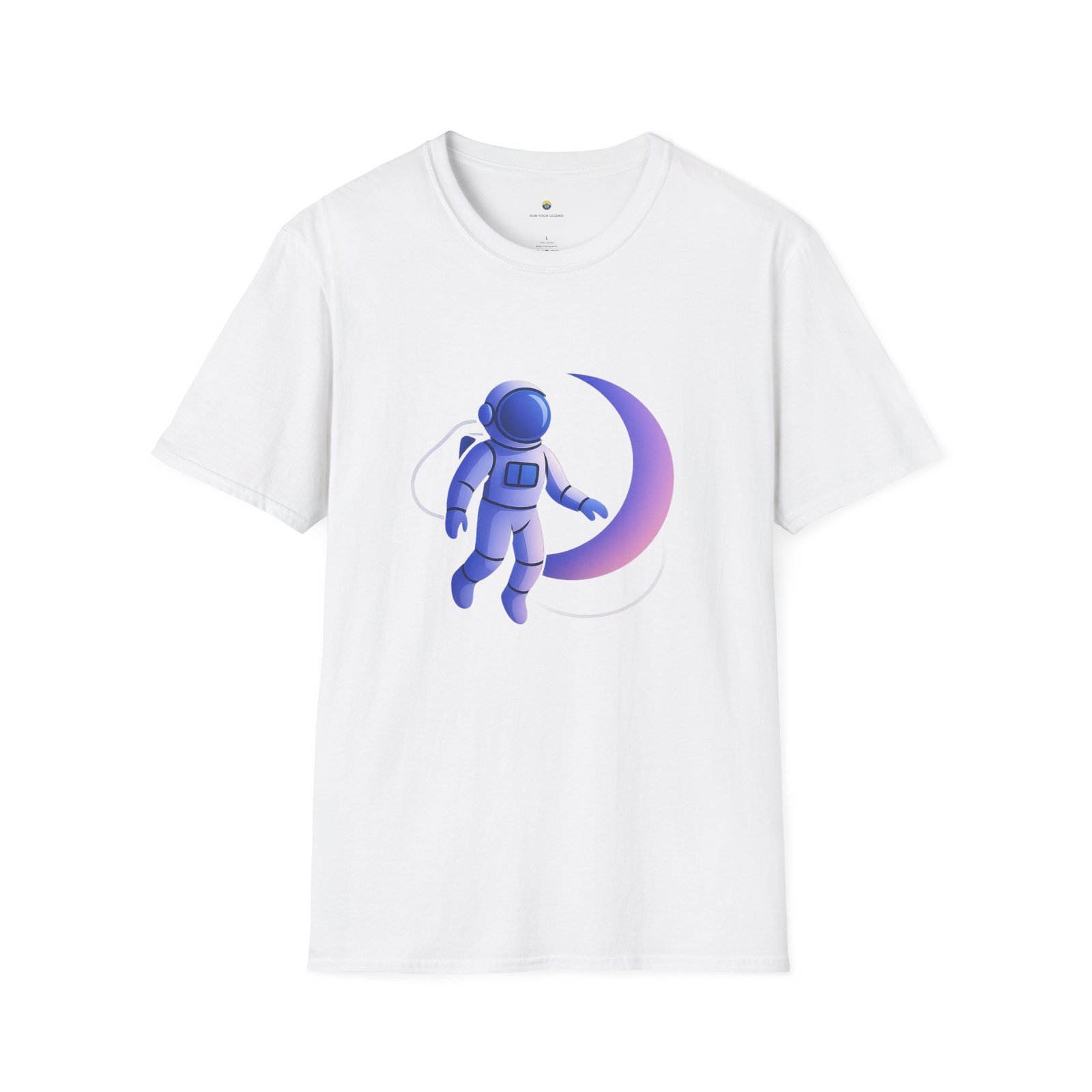 T-shirt Unisexe – Design Astronaute Cosmique Illustration Spatiale et Style Futuriste