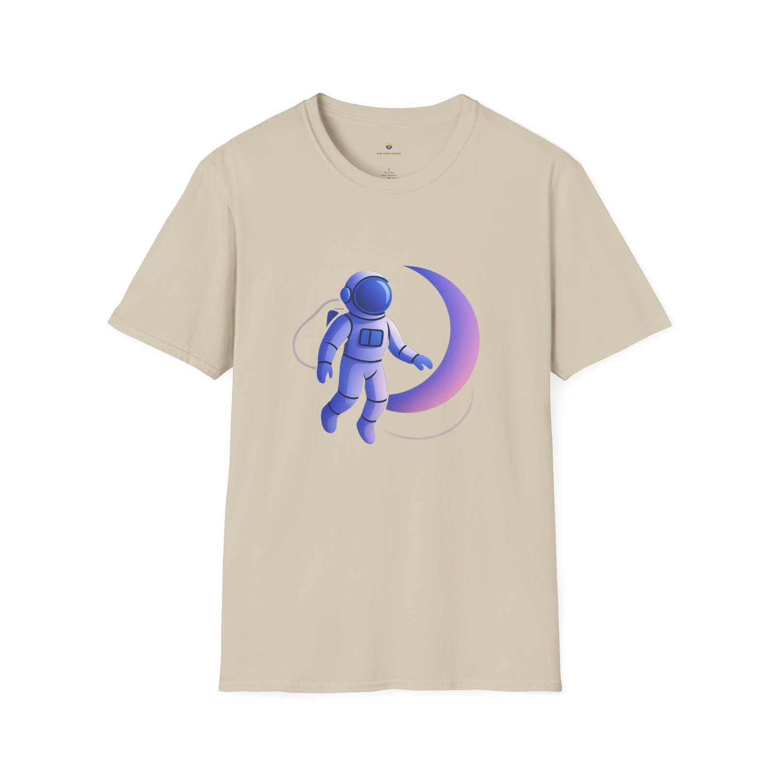 T-shirt Unisexe – Design Astronaute Cosmique Illustration Spatiale et Style Futuriste – Image 3