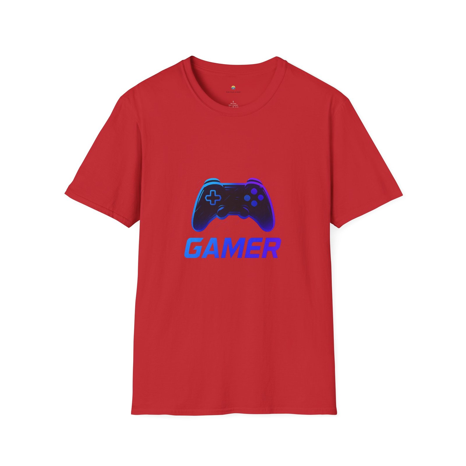 T-shirt Unisexe – Gamer Néon Design Manette de Jeu et Style Futuriste – Image 16