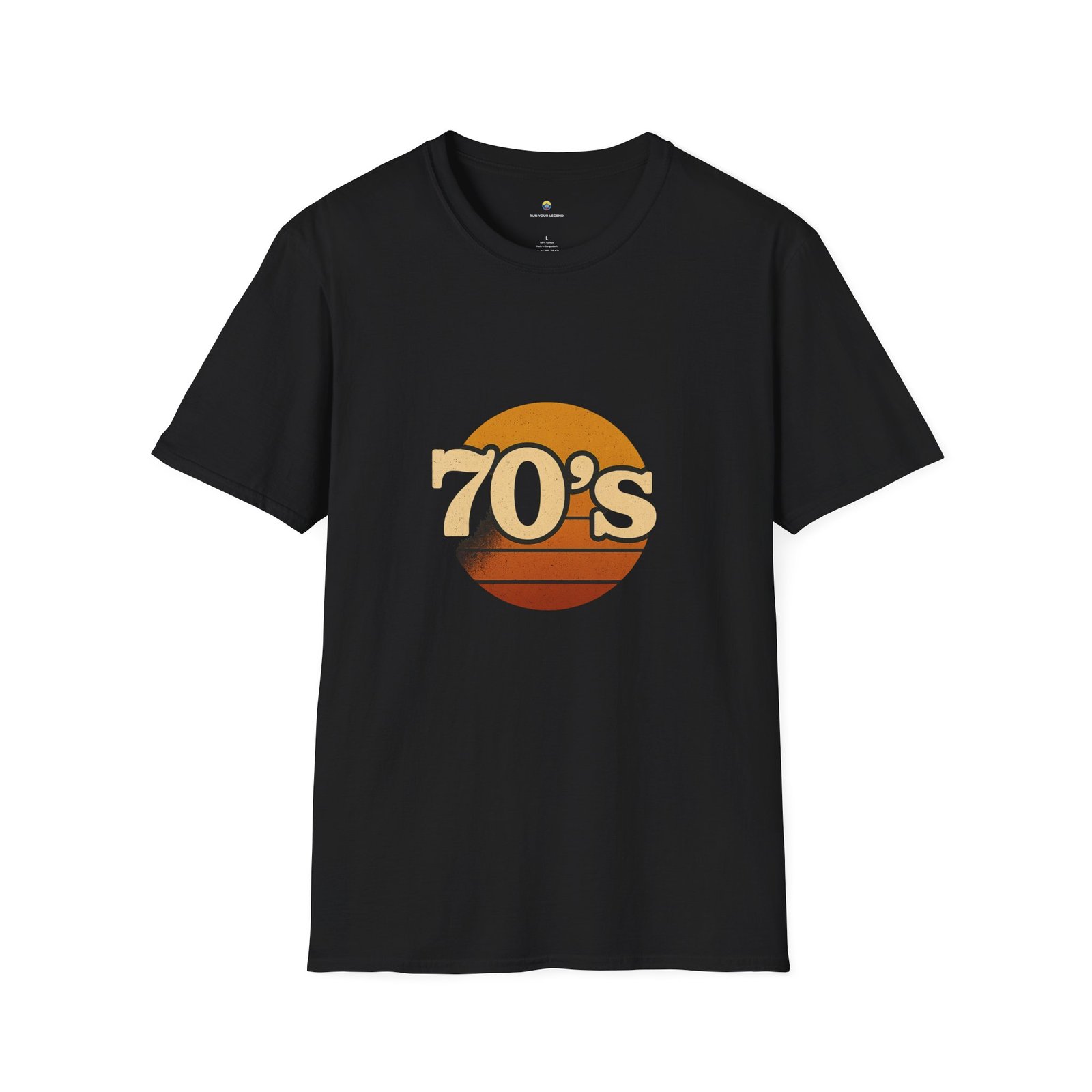 T-shirt Unisexe – Design 70’s Style Rétro et Confort Quotidien – Image 2