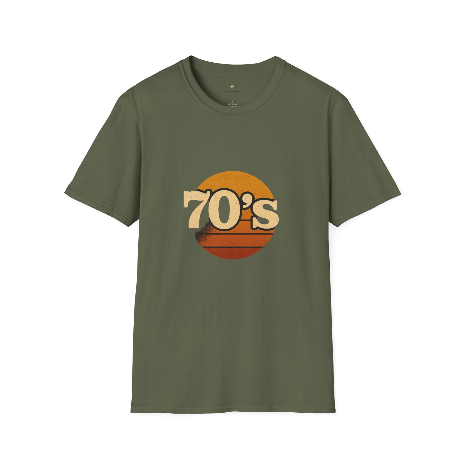 T-shirt Unisexe – Design 70’s Style Rétro et Confort Quotidien – Image 7