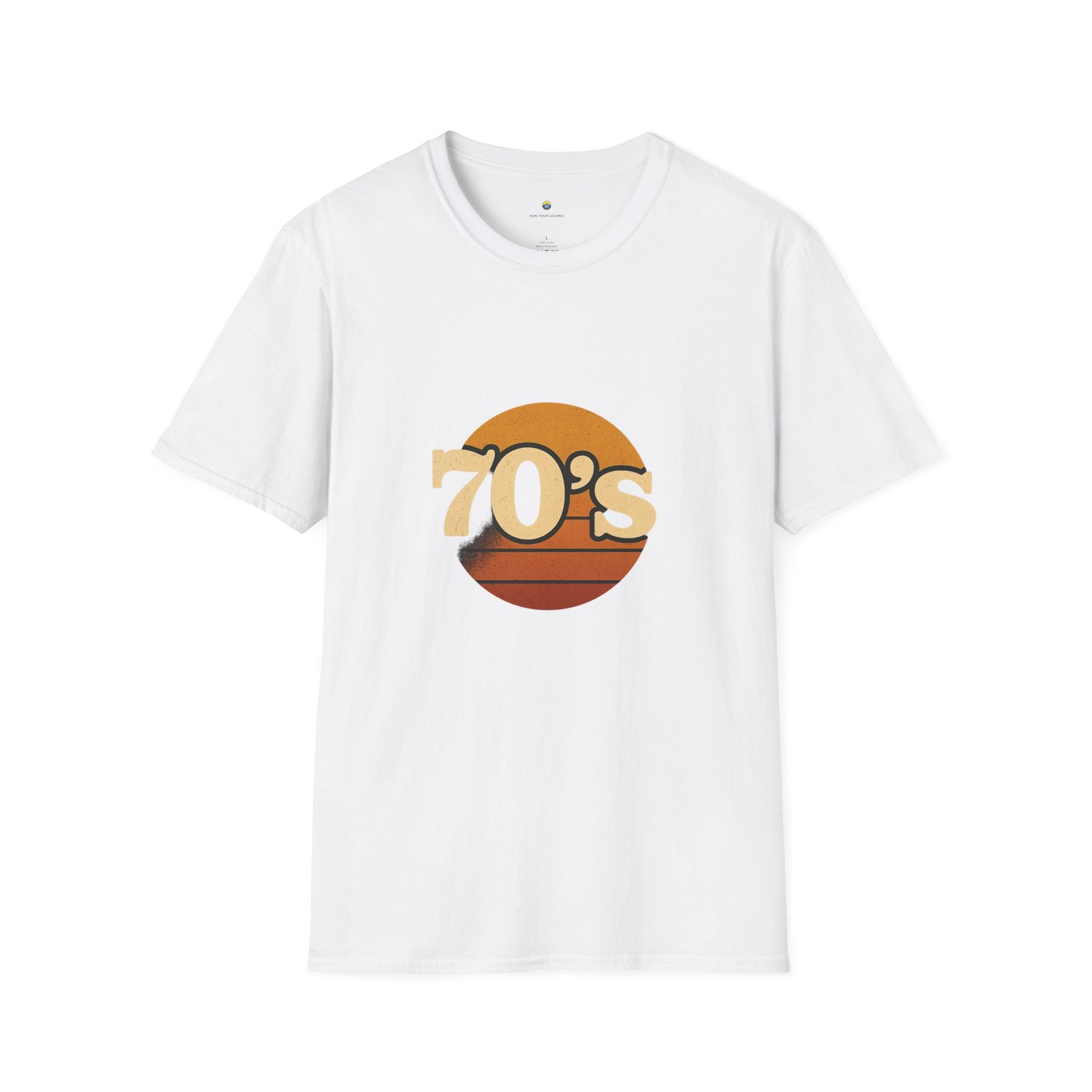 T-shirt Unisexe – Design 70’s Style Rétro et Confort Quotidien