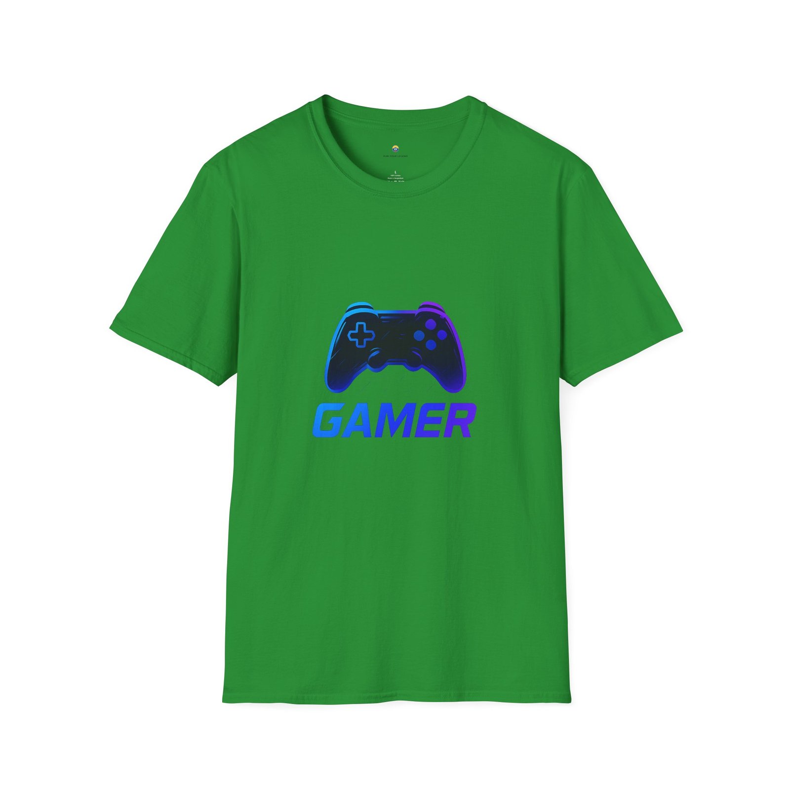T-shirt Unisexe – Gamer Néon Design Manette de Jeu et Style Futuriste – Image 9