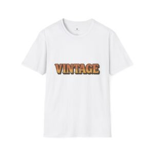 T-shirt Unisexe Vintage – Typographie Rétro Années 70 Design Style Classic Old School