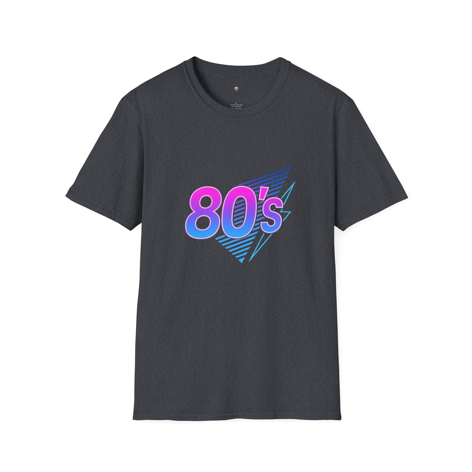 T-shirt Unisexe – Design Rétro 80’s Esprit Vintage et Confort Durable – Image 13