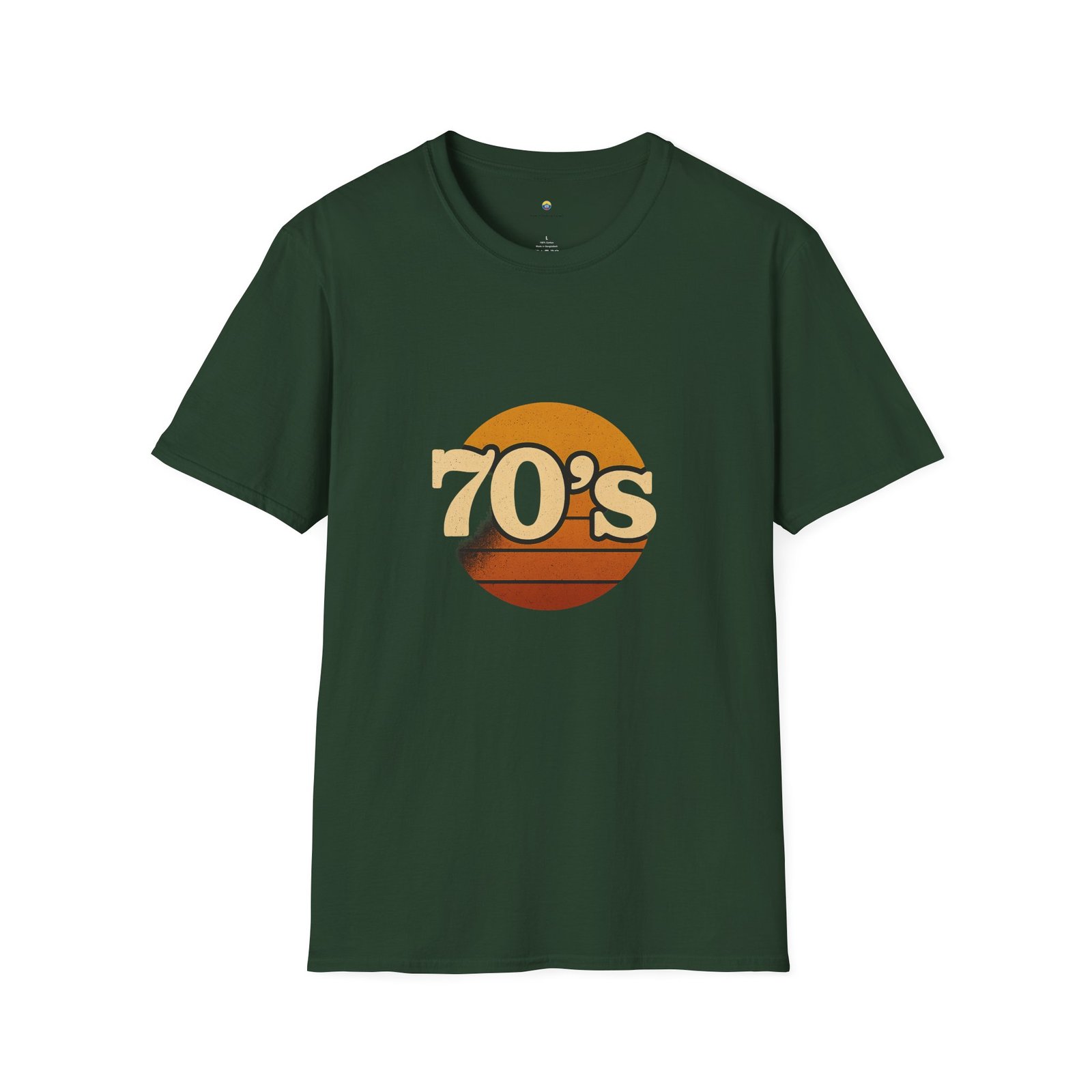 T-shirt Unisexe – Design 70’s Style Rétro et Confort Quotidien – Image 8