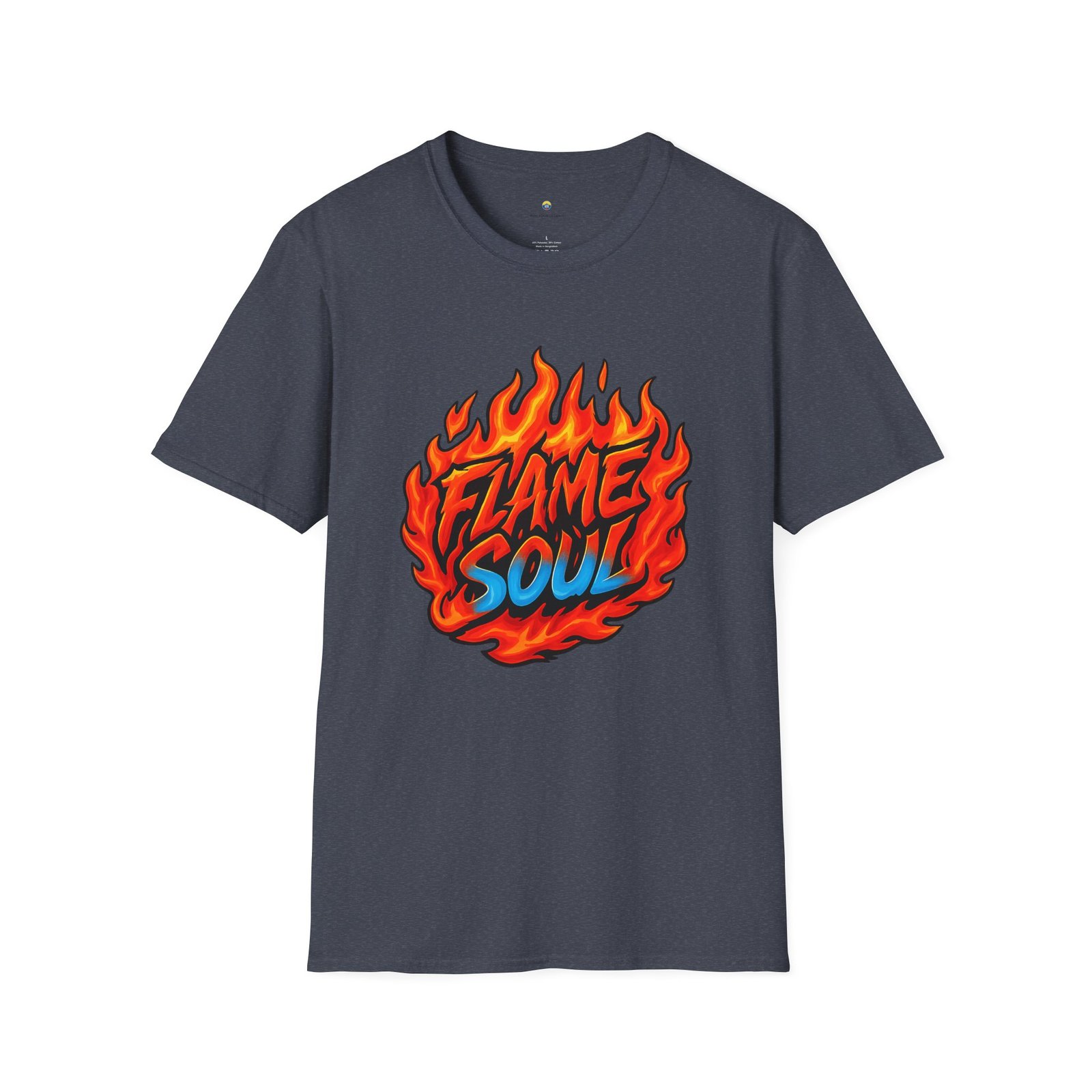 T-shirt Unisexe – “Flame Soul” Design Feu et Style Streetwear Énergique – Image 14