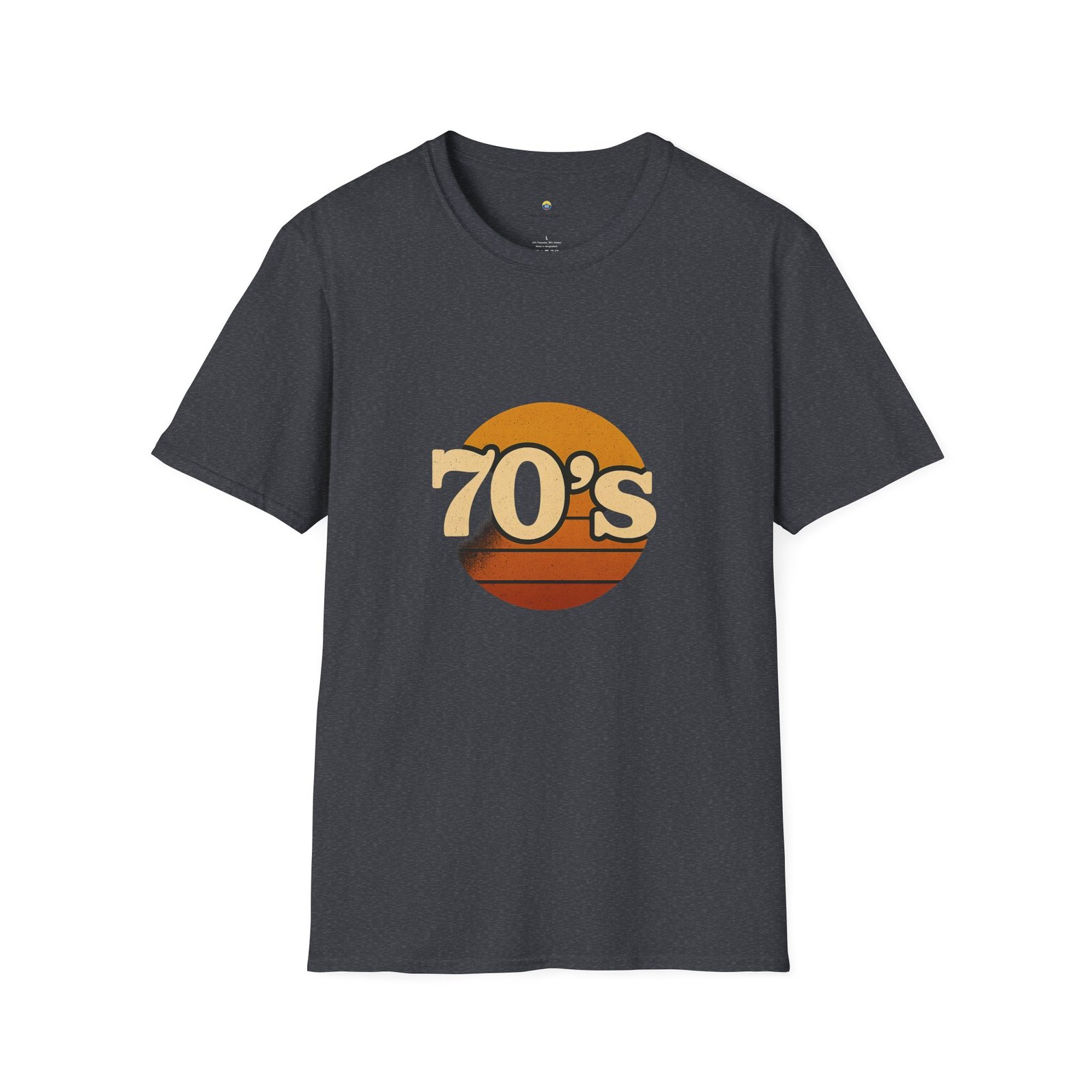 T-shirt Unisexe – Design 70’s Style Rétro et Confort Quotidien – Image 13