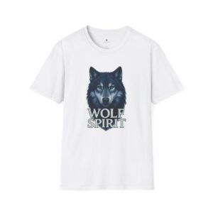 T-shirt Unisexe Wolf Spirit – Loup Majestueux et Esprit Sauvage Design Animal Totem