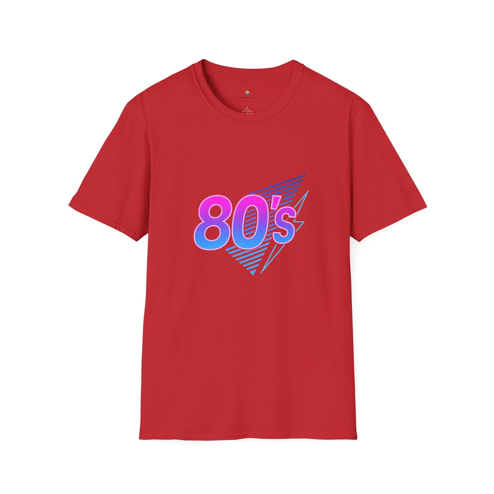 T-shirt Unisexe – Design Rétro 80’s Esprit Vintage et Confort Durable – Image 16