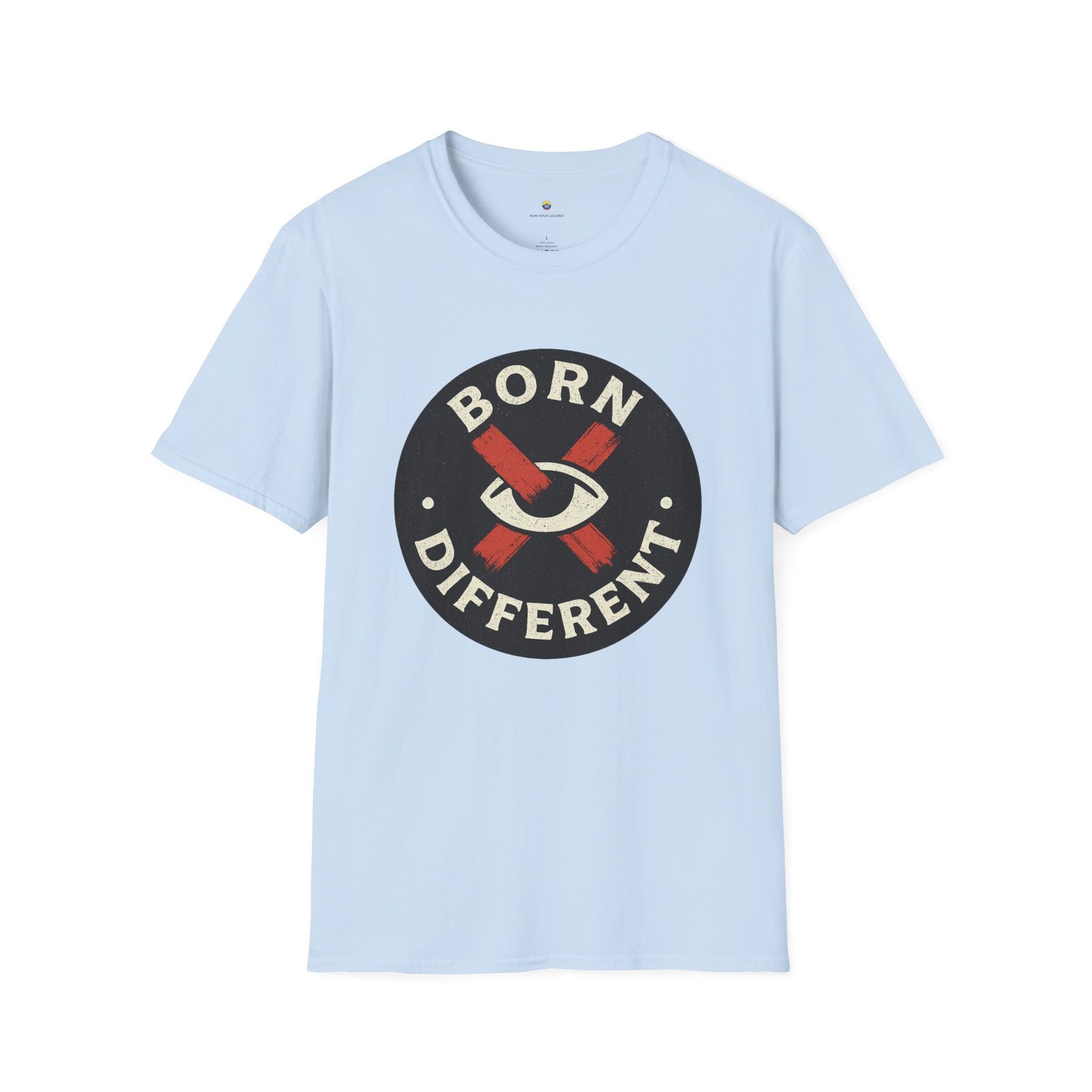 T-shirt Unisexe – Design “Born Different” Style Vintage et Attitude Rebelle – Image 12