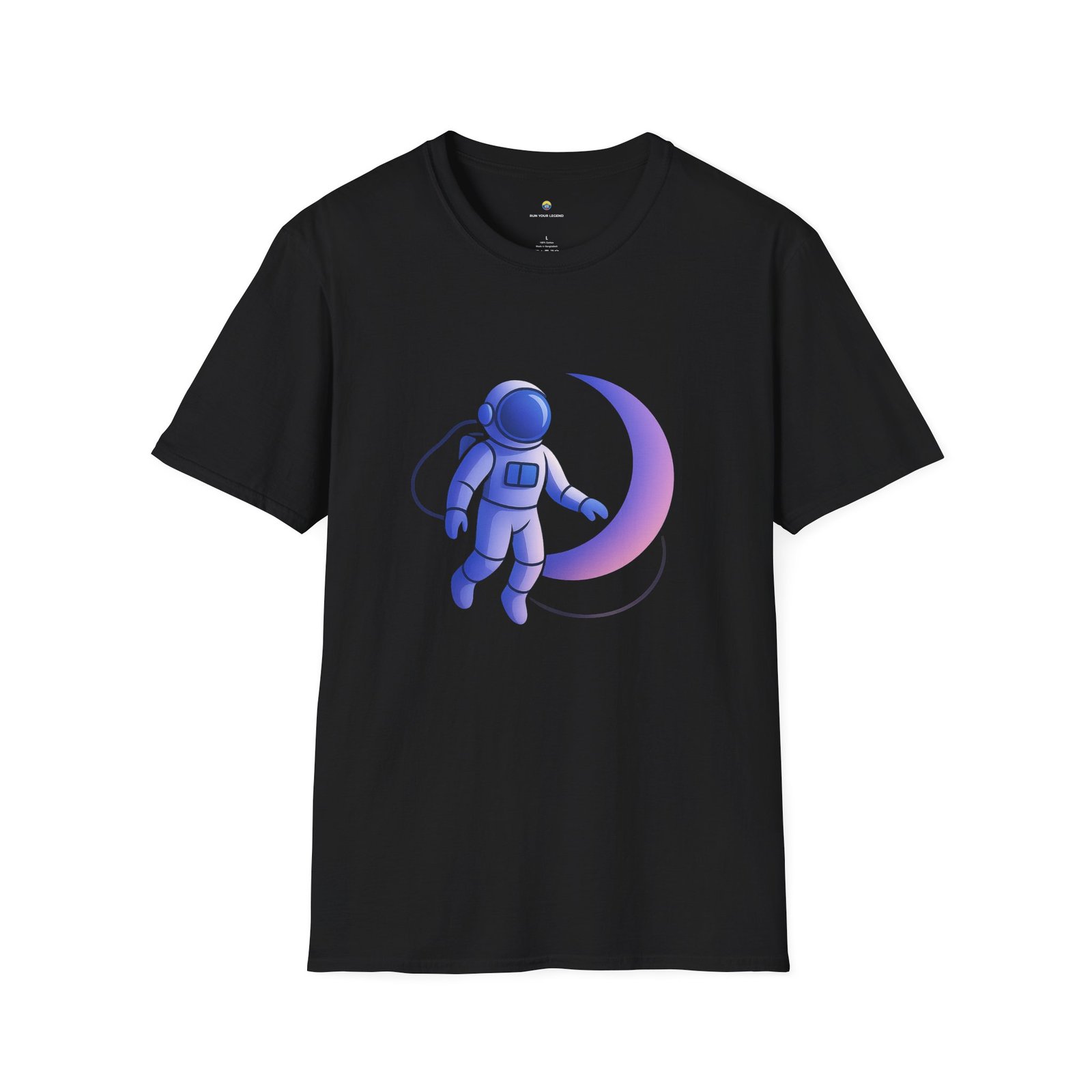T-shirt Unisexe – Design Astronaute Cosmique Illustration Spatiale et Style Futuriste – Image 2