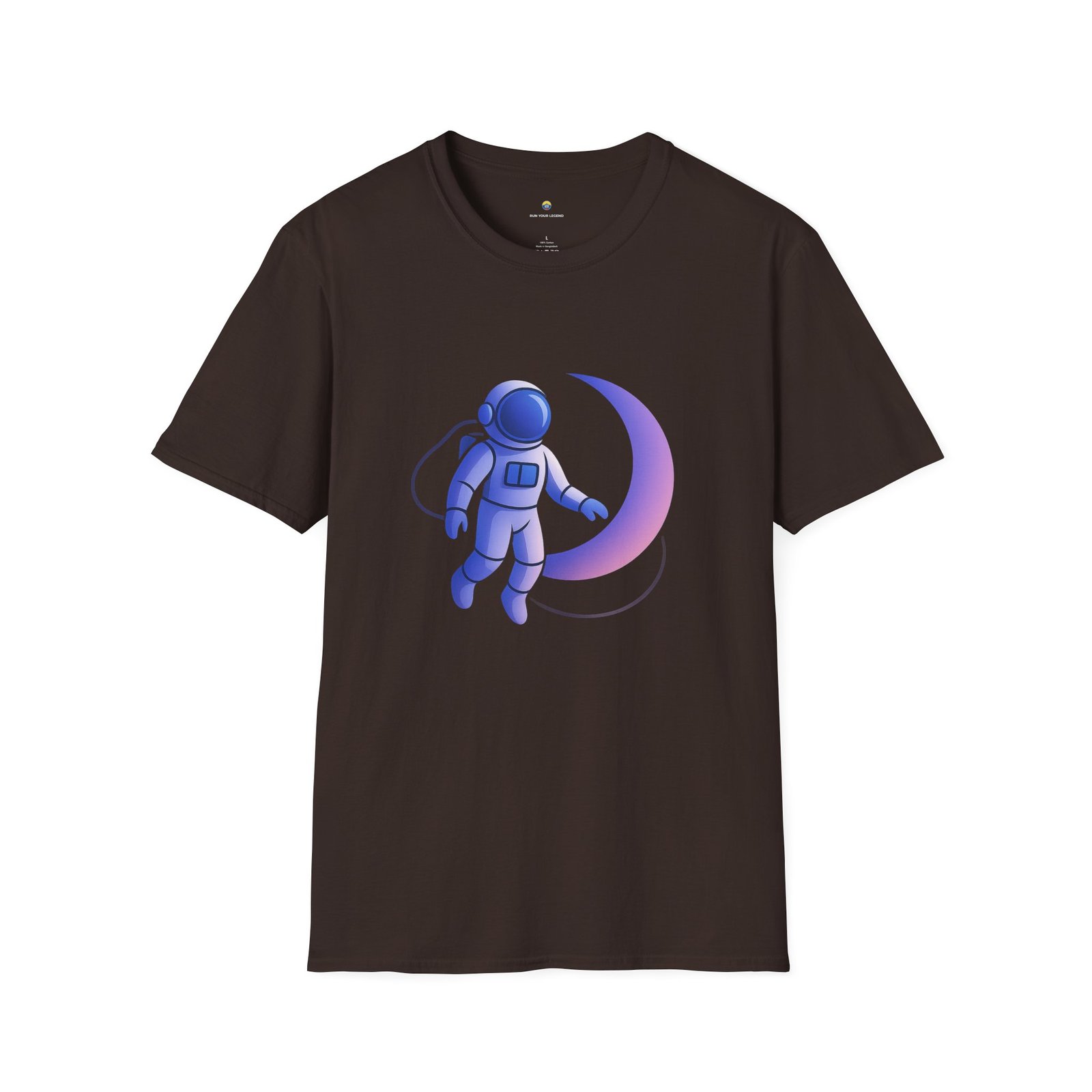 T-shirt Unisexe – Design Astronaute Cosmique Illustration Spatiale et Style Futuriste – Image 5