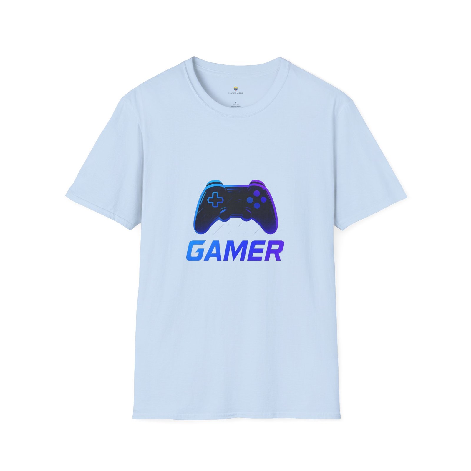 T-shirt Unisexe – Gamer Néon Design Manette de Jeu et Style Futuriste – Image 12