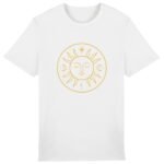 T-shirt Unisexe épais - Soleil doré et cosmos lumineux