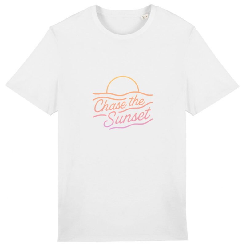 T-shirt Unisexe épais - Chase the Sunset