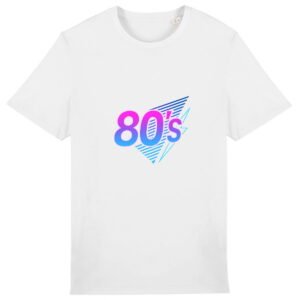 T-shirt Unisexe épais avec design 80's tendance