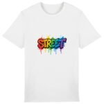 T-shirt Unisexe épais - Street Art en Graffiti Arc-en-Ciel