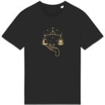 T-shirt Unisexe épais - Équilibre Céleste entre Lune et Soleil