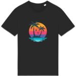 T-shirt Unisexe épais - Plongez dans des couleurs rétro avec style