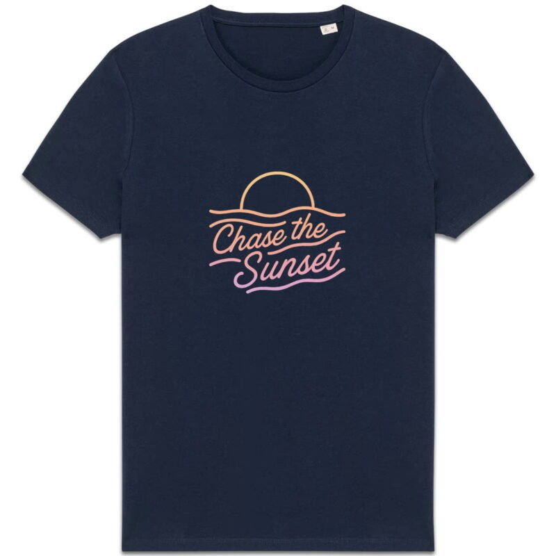 T-shirt Unisexe épais - Chase the Sunset