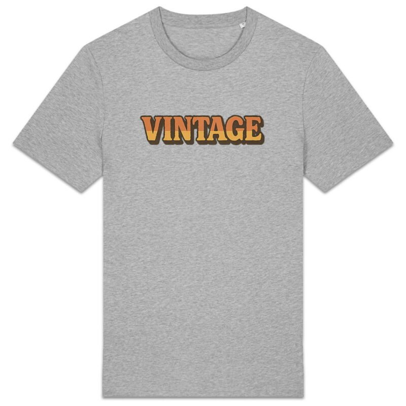 T-shirt Unisexe épais - Style Vintage Écrit