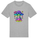 T-shirt Unisexe épais : OVNI Aspirateur de Milkshake Fraise