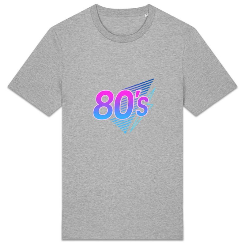 T-shirt Unisexe épais avec design 80's tendance