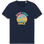 T-shirt Unisexe épais Good Vibes Only - Adoptez la Positivité