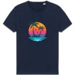 T-shirt Unisexe épais - Plongez dans des couleurs rétro avec style