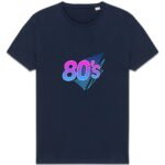 T-shirt Unisexe épais avec design 80's tendance