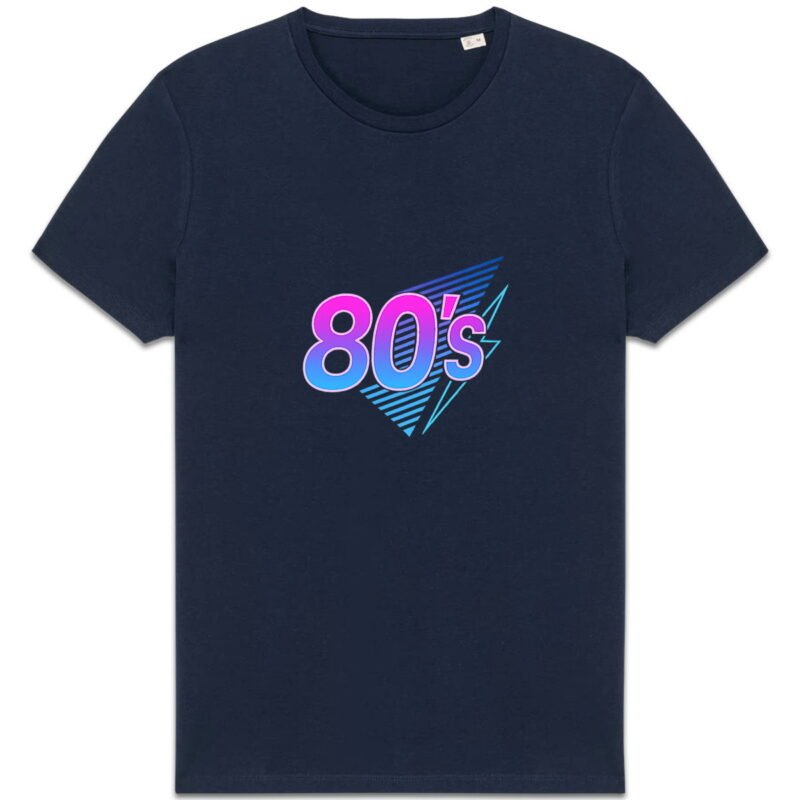 T-shirt Unisexe épais avec design 80's tendance