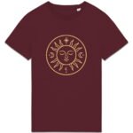 T-shirt Unisexe épais - Soleil doré et cosmos lumineux