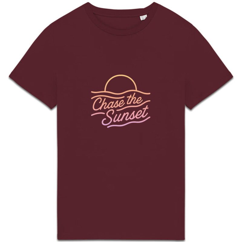 T-shirt Unisexe épais - Chase the Sunset