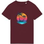 T-shirt Unisexe épais - Plongez dans des couleurs rétro avec style