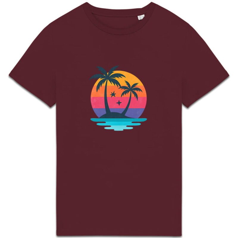 T-shirt Unisexe épais - Plongez dans des couleurs rétro avec style