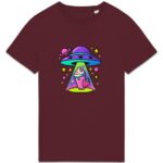 T-shirt Unisexe épais : OVNI Aspirateur de Milkshake Fraise