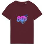 T-shirt Unisexe épais avec design 80's tendance
