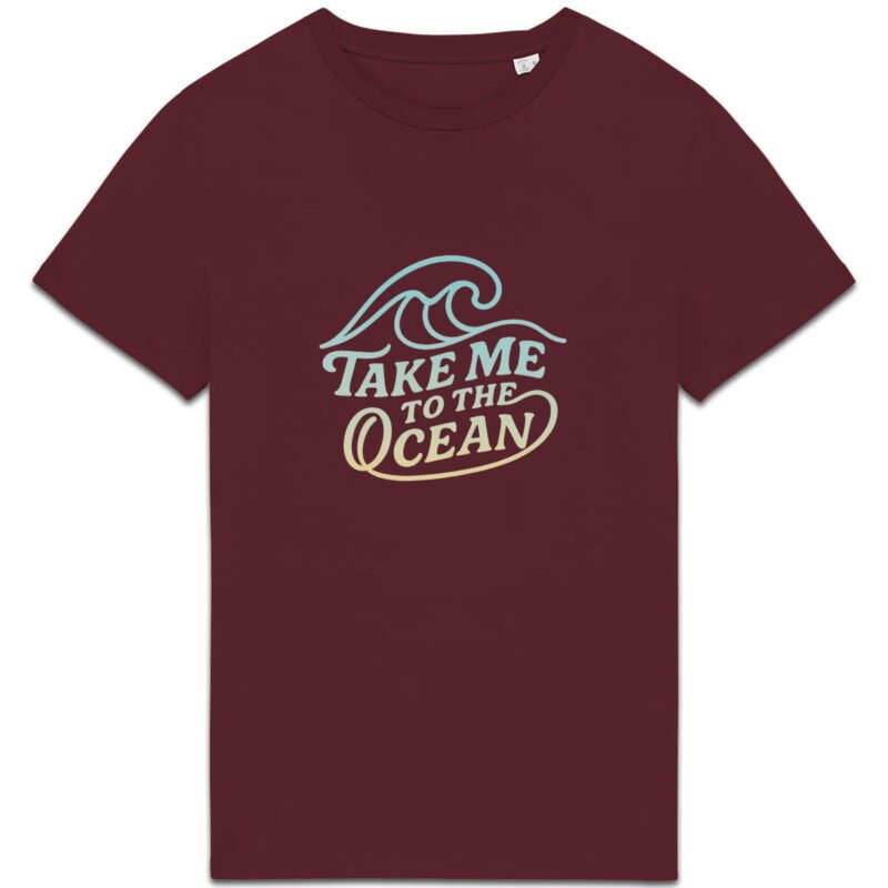 T-shirt Unisexe épais : Take me to the ocean