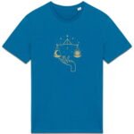 T-shirt Unisexe épais - Équilibre Céleste entre Lune et Soleil