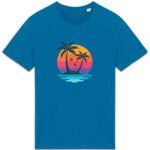 T-shirt Unisexe épais - Plongez dans des couleurs rétro avec style