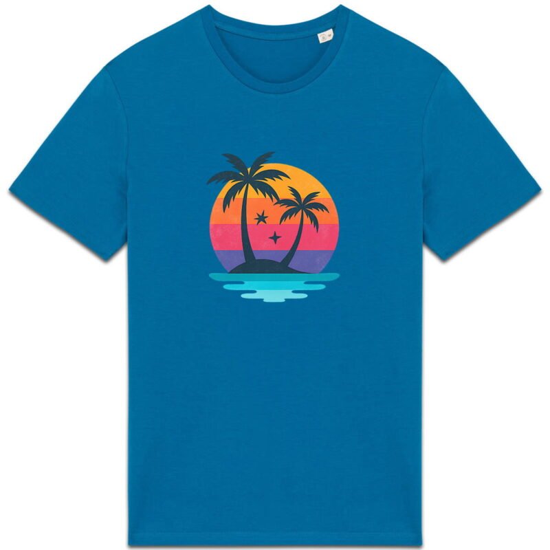 T-shirt Unisexe épais - Plongez dans des couleurs rétro avec style