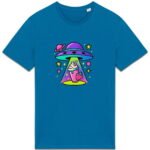 T-shirt Unisexe épais : OVNI Aspirateur de Milkshake Fraise