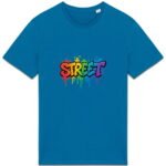 T-shirt Unisexe épais - Street Art en Graffiti Arc-en-Ciel