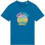 T-shirt Unisexe épais Good Vibes Only - Adoptez la Positivité