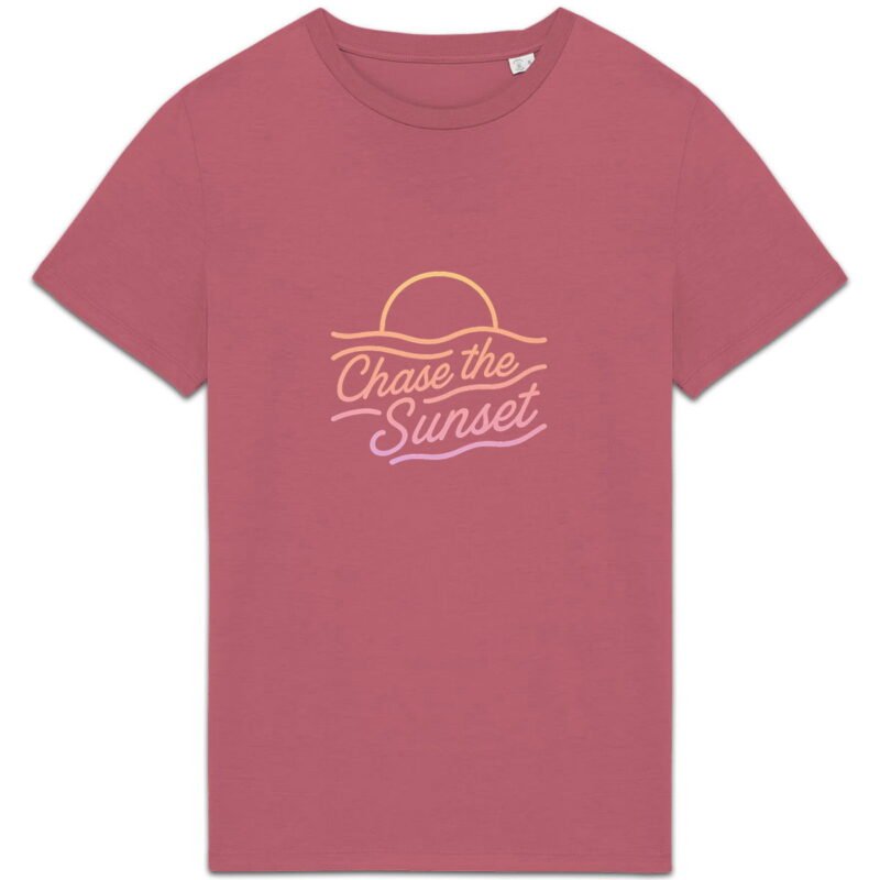 T-shirt Unisexe épais - Chase the Sunset
